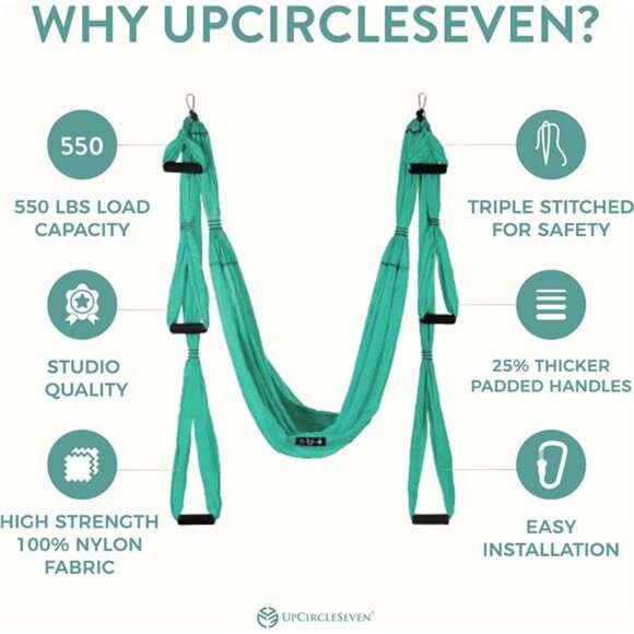 Aerial Yoga Swing Set Ceiling Mount Accessories - Picture 2 of 7